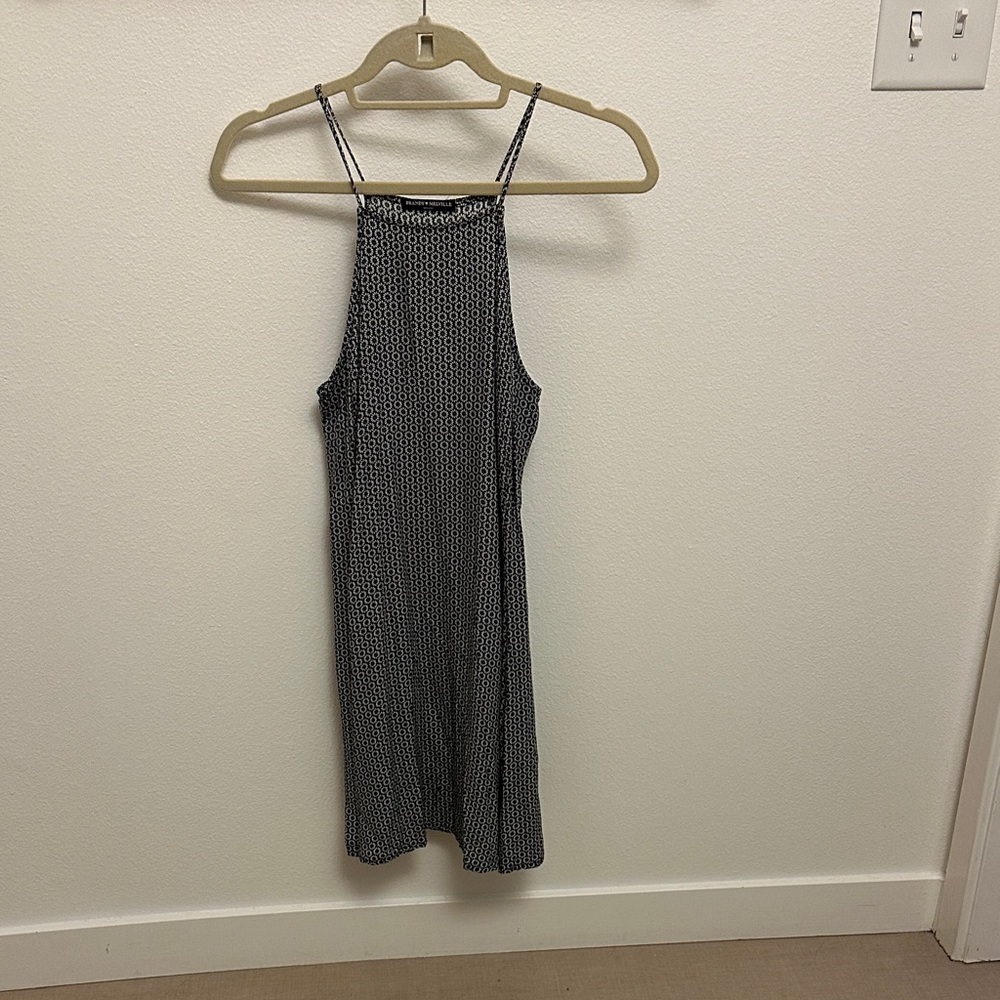 Brandy Melville Black and White Patterned Dress